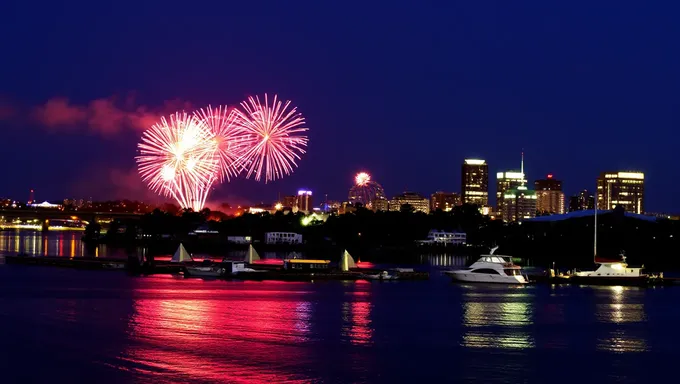 Événement de feux d'artifice de l'île de Rhode 2025 inclut des vendeurs de nourriture