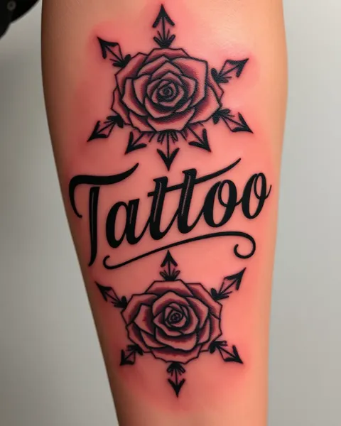 **Arial Bold Tattoo: Bold and Breathtaking Artwork**