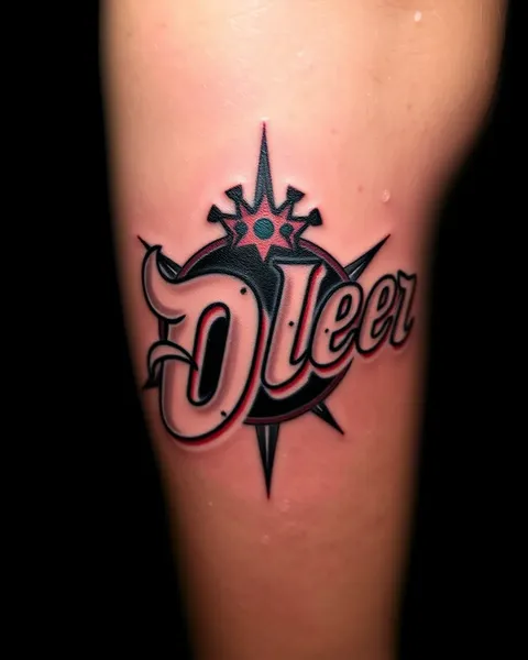 **Arial Bold Tattoo: Unique and Unforgettable Design**