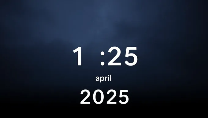 10 Days Until April 1st 2025 Arrives