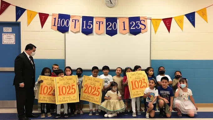 100th Day of School 2025 Commemoration