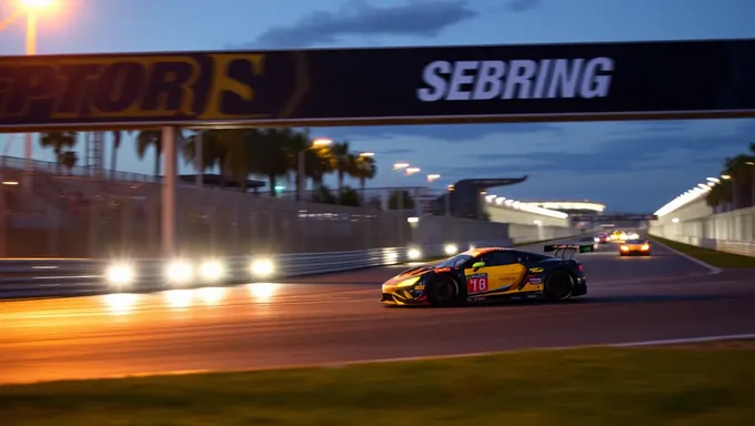 12 Hours of Sebring 2025 Event Details