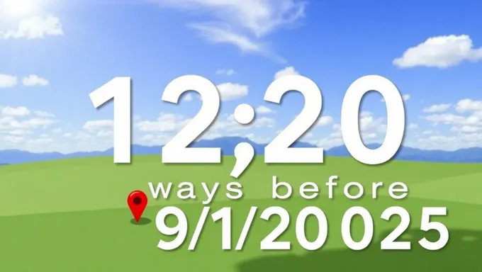 120 Days Until September 1, 2025: Get Ready