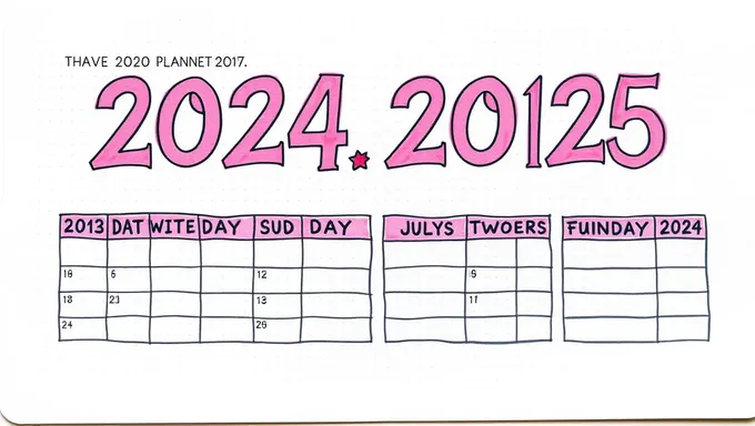 2024-2025 Day Planner for Goal Setting Success