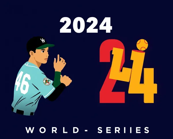 2024 World Series Game PNG Poster