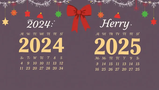 2024 and 2025 Holiday Calendar Guide