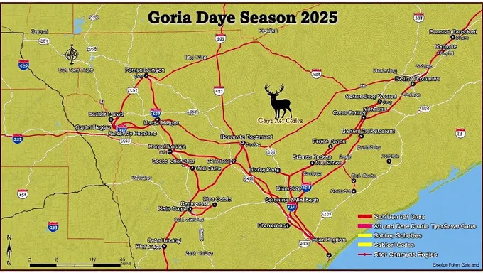 2025-2025 NC Deer Season Schedule and Map Download PDF