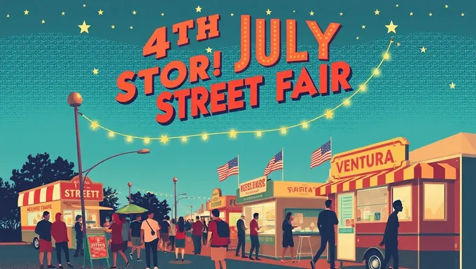 2025 4th July Street Fair Food Vendors Ventura