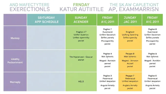 2025 AP Exam Schedule Details