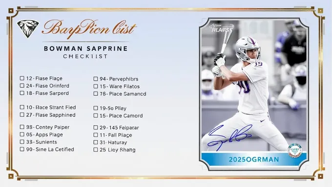 2025 Bowman Sapphire Checklist Has Unique Card Designs