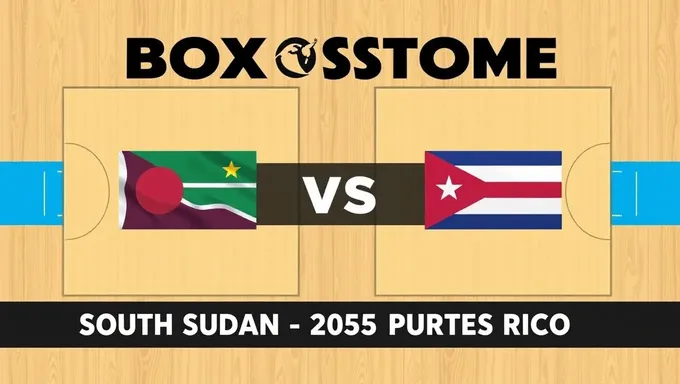 2025 Box Score: South Sudan vs Puerto Rico Matchup