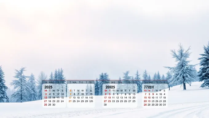 2025 Calendar with Important Holidays