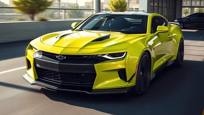 2025 Camero Engine Options and Performance Specs