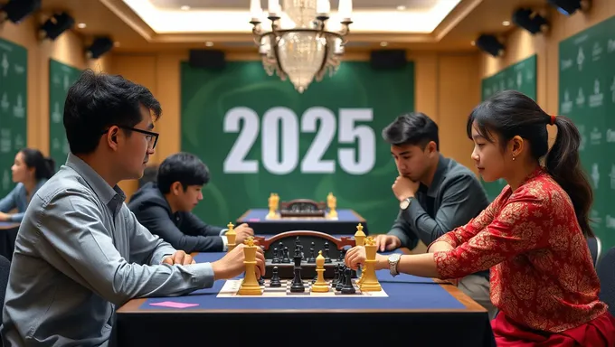 2025 Candidates Chess Tournament Expected to Be Competitive