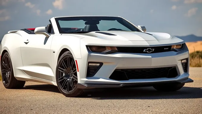 2025 Chevrolet Camaro Convertible Design and Styling