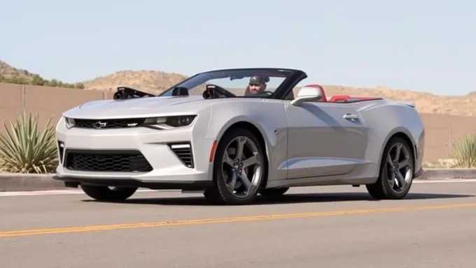 2025 Chevrolet Camaro Convertible Model Unveiled in 2025