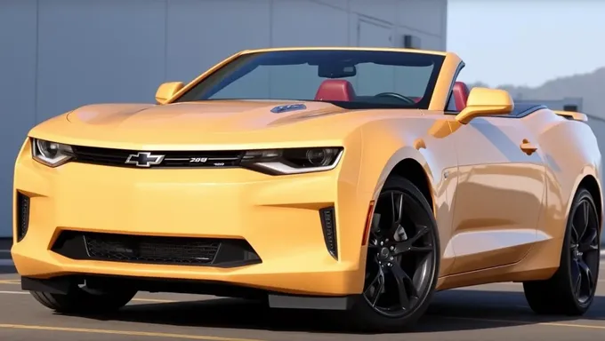 2025 Chevrolet Camaro Convertible Performance and Engine