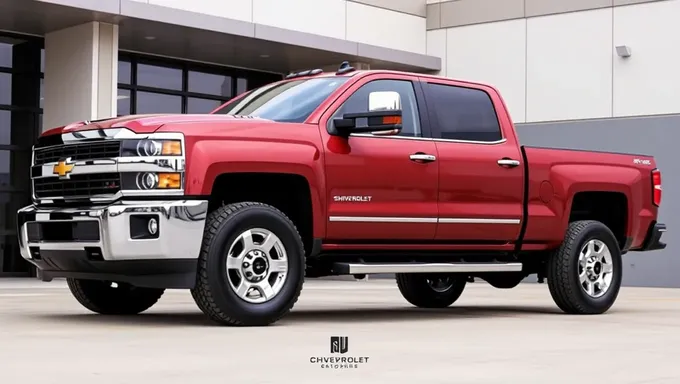 2025 Chevrolet Silverado 2500HD Crew Cab Features Unveiled