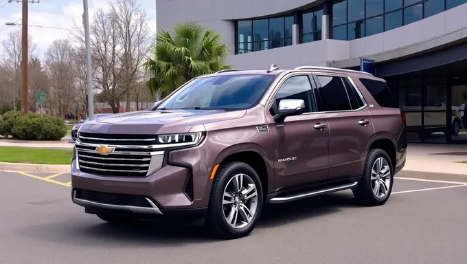 2025 Chevrolet Tahoe High Country Safety Features Unveiled