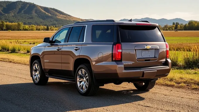 2025 Chevrolet Tahoe Interior and Exterior Configurations