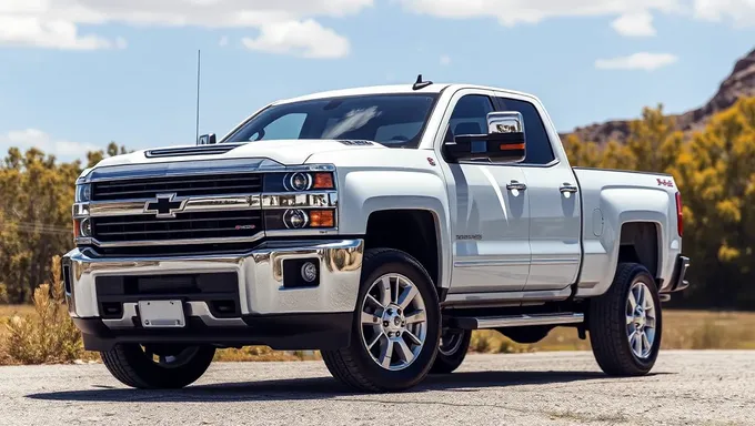 2025 Chevy 2500 Pickup Truck Exterior Design Unveiled