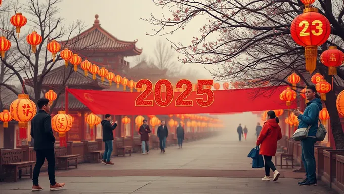 2025 Chinese New Year Day Festivities Begin