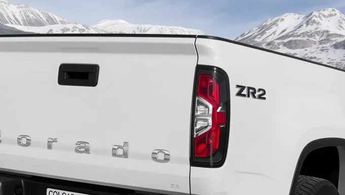 2025 Colorado ZR2 Color Scheme Revealed