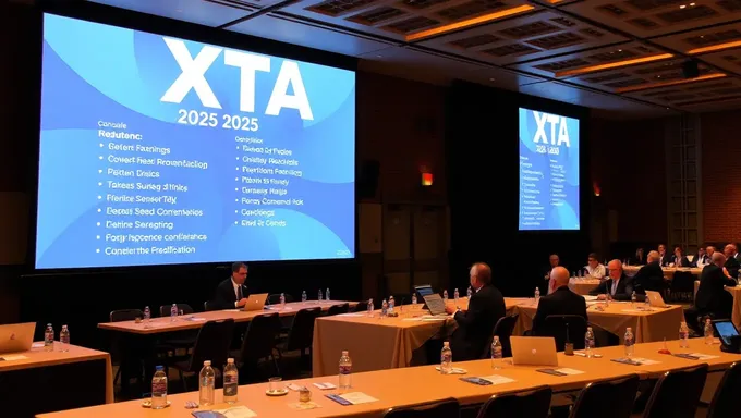 2025 Conference Schedule Published in txta Format