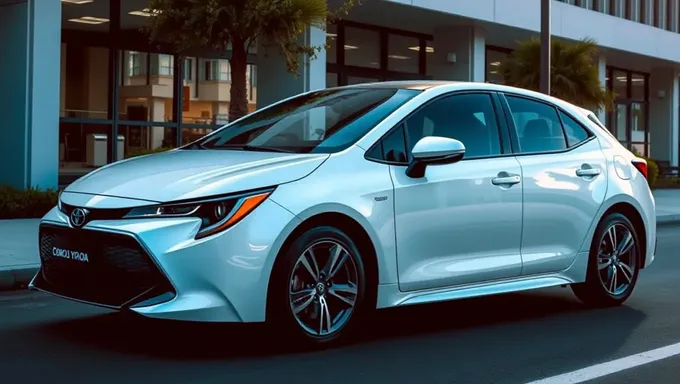 2025 Corolla Hybrid's Interior and Exterior Design Revealed