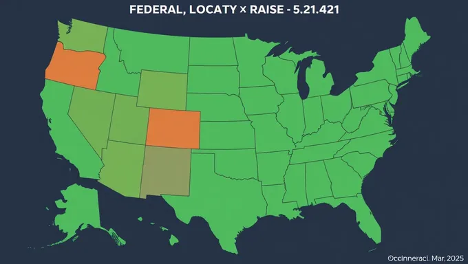 2025 Federal Employee Locality Pay Raise Schedule Revealed