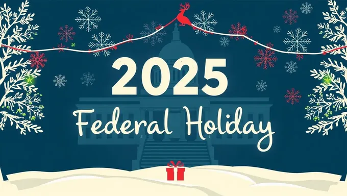 2025 Federal Holiday Schedule Announced by Government