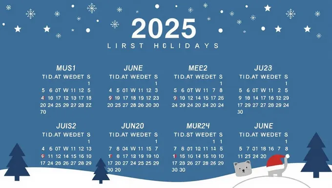 2025 Federal Holidays Calendar: Independence Day