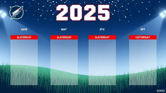 2025 Flyers Schedule ICS Distribution Methods