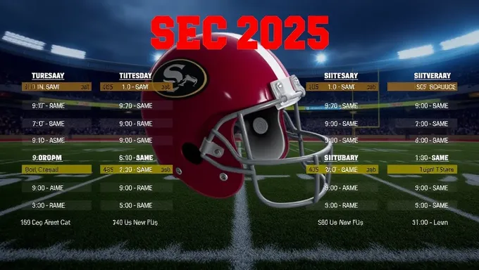 2025 Football Schedule: A Guide to the Games