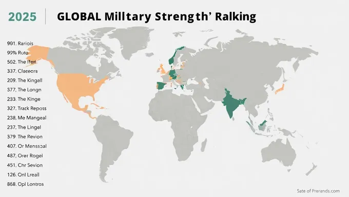 2025 Global Military Strength Rankings Revealed