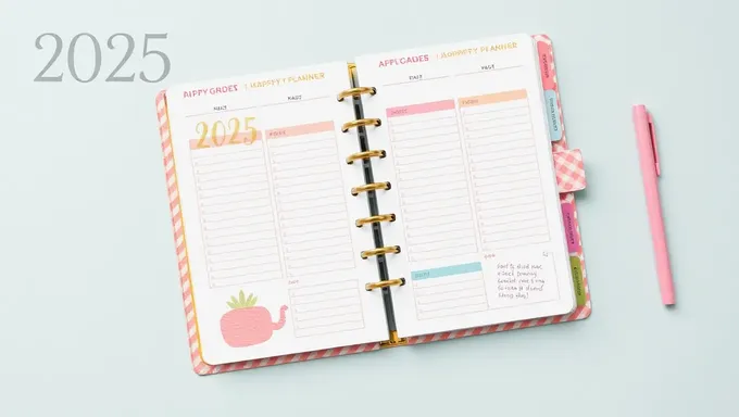 2025 Happy Planner for Organizing Life