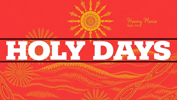 2025 High Holy Days Schedule Released