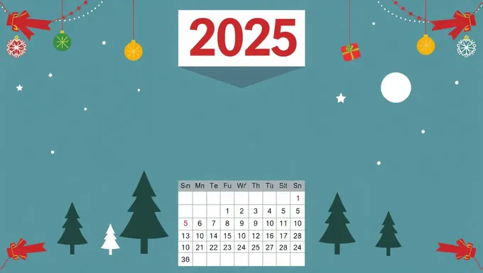 2025 Holiday Dates Calendar Released