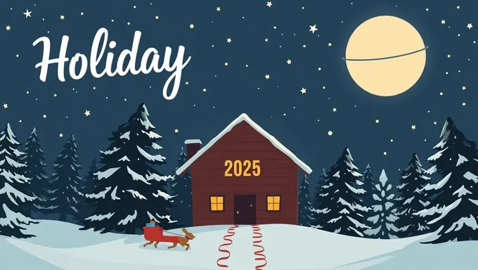 2025 Holiday Schedule for Businesses