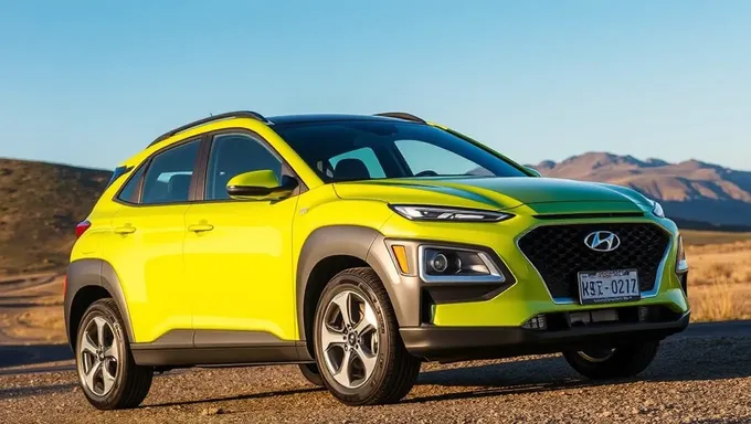 2025 Hyundai Kona SEL Car Model Announcement