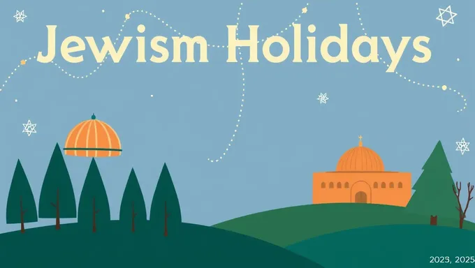 2025 Jewish Holiday Dates: A Guide to Observances and Traditions