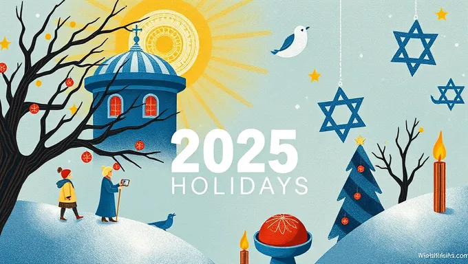 2025 Jewish Holiday Observances