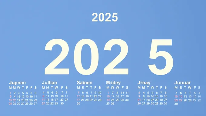 2025 Julian Calendar: A New Year Awaits Us