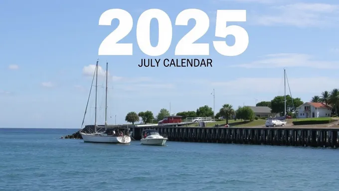 2025 July Calendar: Important Dates and Events