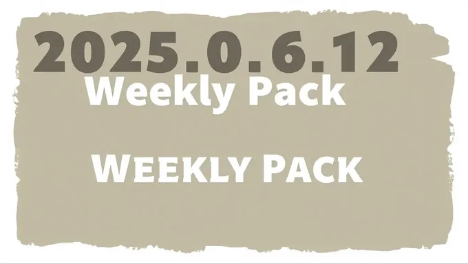 2025 June 12th Weekly Pack Overview