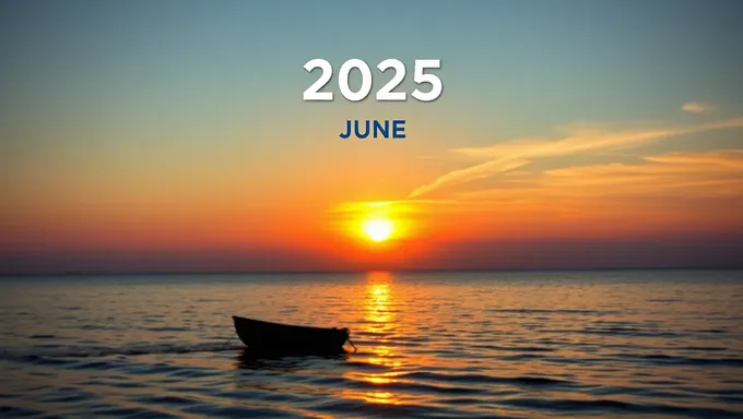 2025 June Calendar: Time Management in 2025