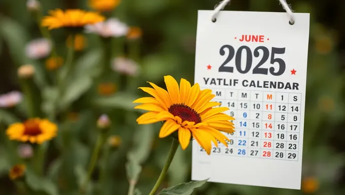 2025 June Calendar: What's Coming in June