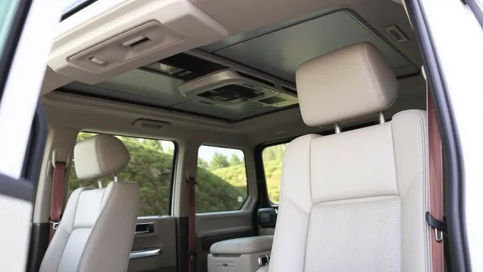 2025 Land Cruiser Interior Space and Comfort