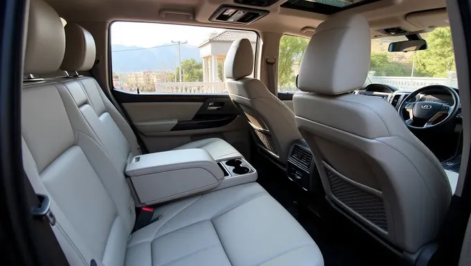 2025 Land Cruiser Interior Technology and Features