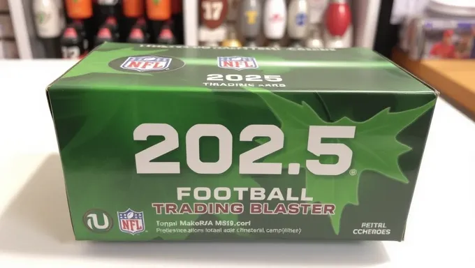 2025 Leaf Football Trading Card Blaster Box Found